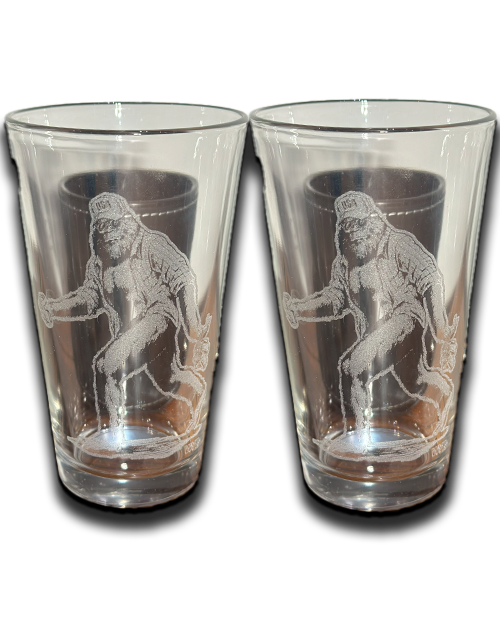 Sasquatch Pint Glass