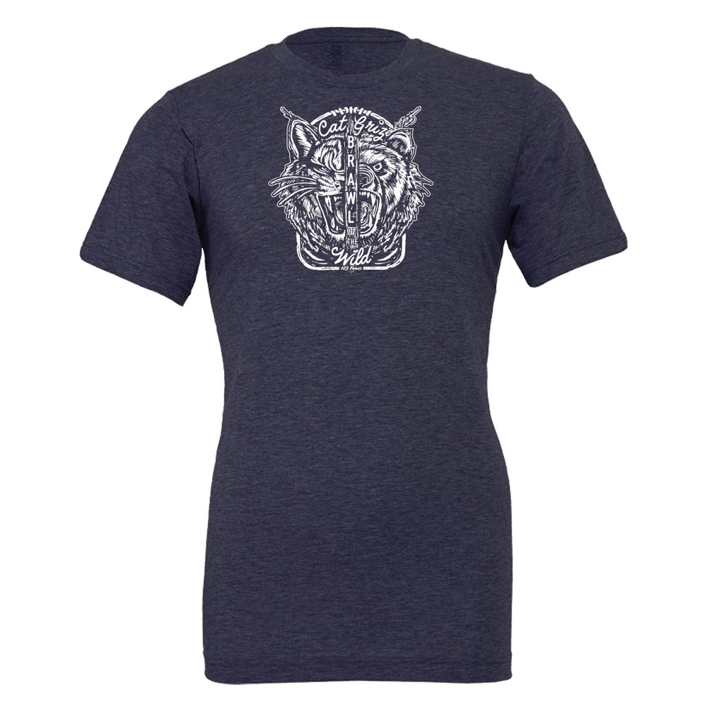 Brawl of the wild CATS crewneck tee