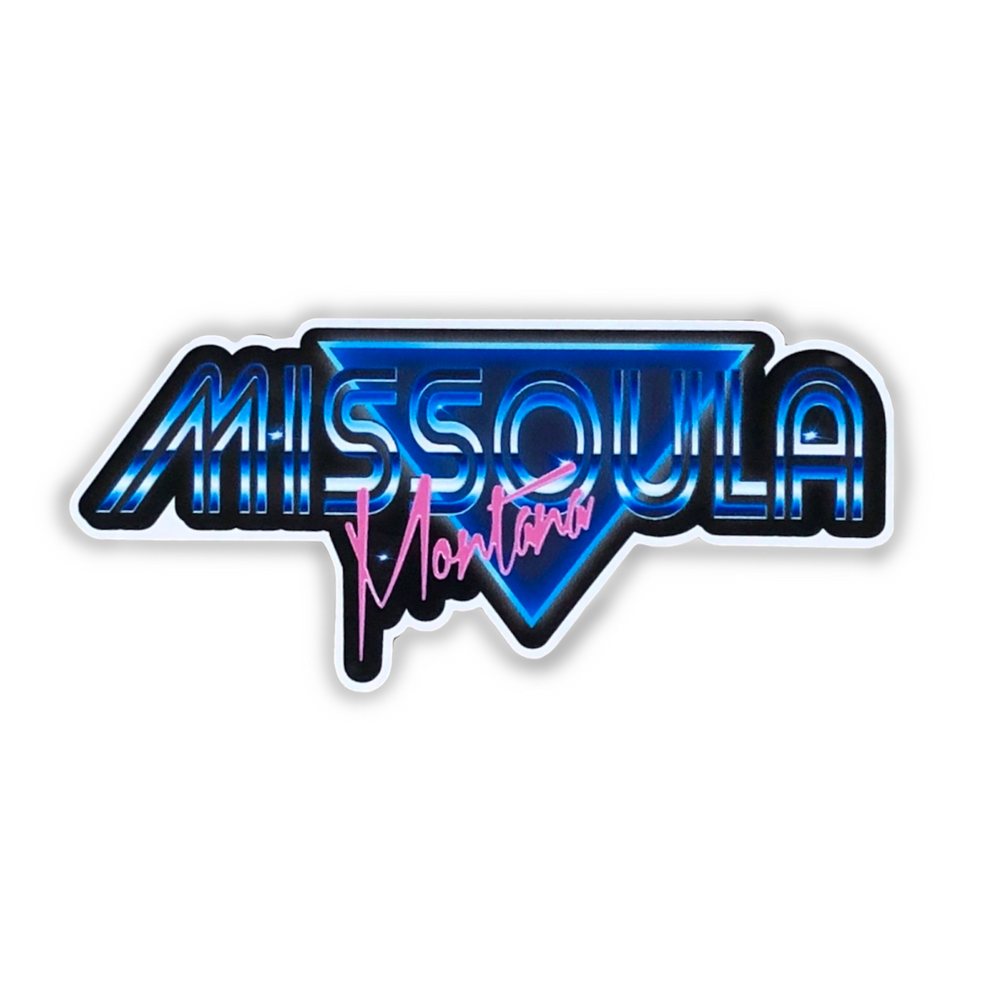 Retro Missoula Decal